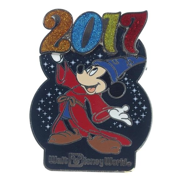 Walt Disney World 2017 Sorcerer Mickey Mouse Pin - Picture 2 of 2